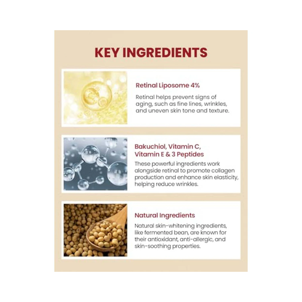 K-secret Seoul 1988 Eye Cream: Retinal Liposome 4% + Fermented Bean, 30ml