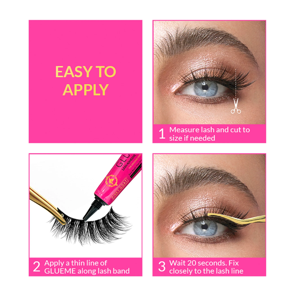 PinkyGoat REEM Natural Vegan Lashes