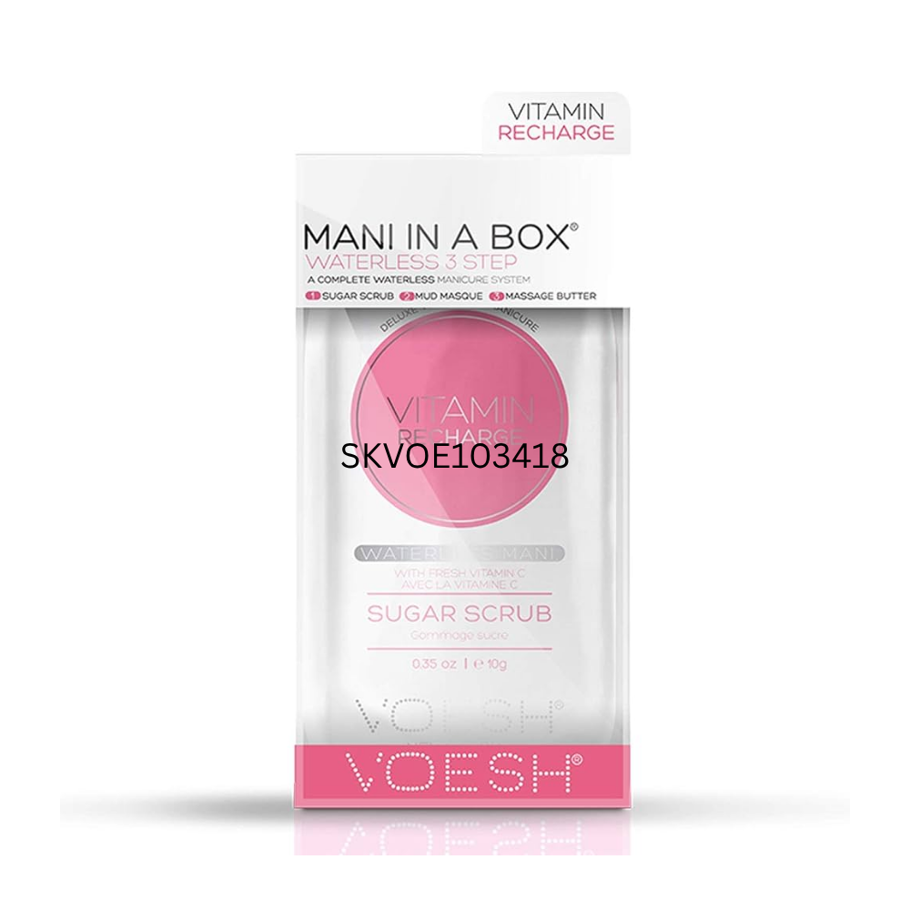 Voesh Mani in a Box Waterless 3 Step- Vitamin Recharge