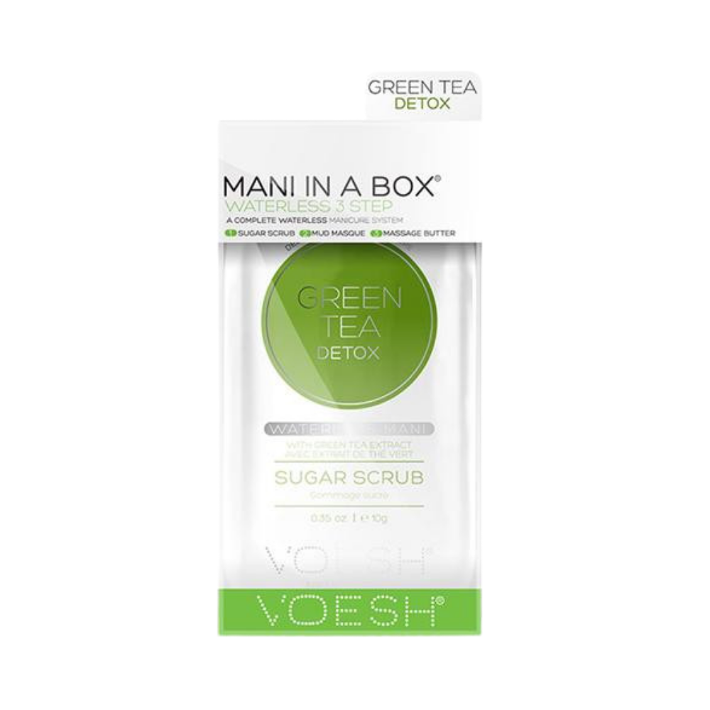 Voesh Mani in a Box Waterless 3 Step- Green Tea