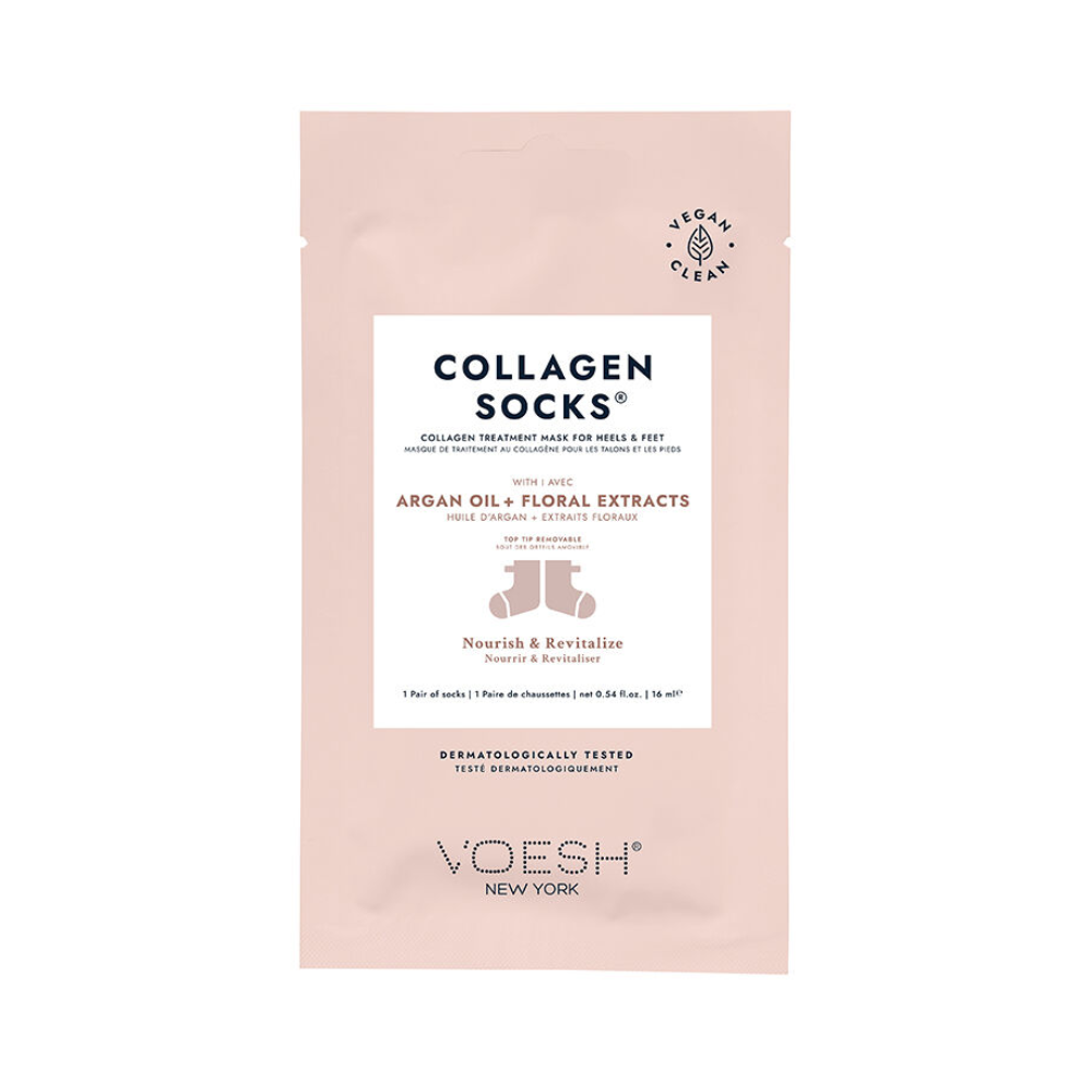 Voesh Collagen Socks 1 Pair-Argan Oil and Floral Extract