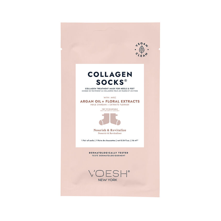 Voesh Collagen Socks 1 Pair-Argan Oil and Floral Extract