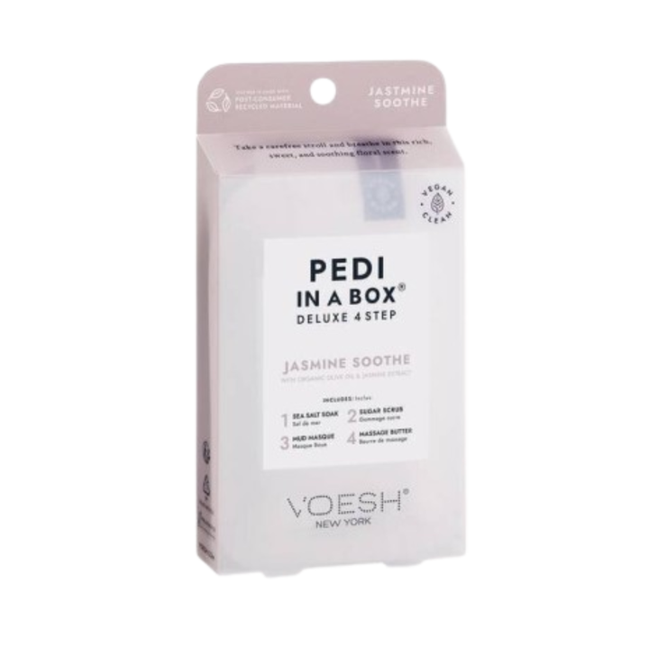 Voesh Pedi in a Box Deluxe 4 Step-Jasmine Soothe