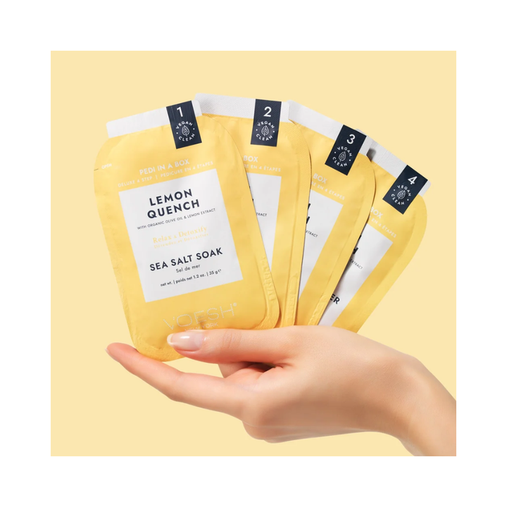Voesh Pedi in a Box Deluxe 4 Step-Lemon Quench