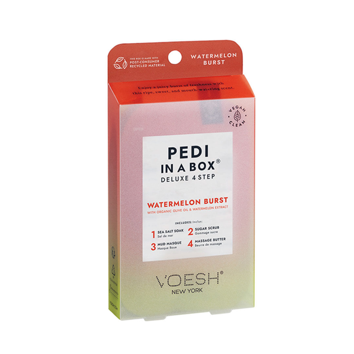 Voesh Pedi in a Box Deluxe 4 Step-Watermelon Burst